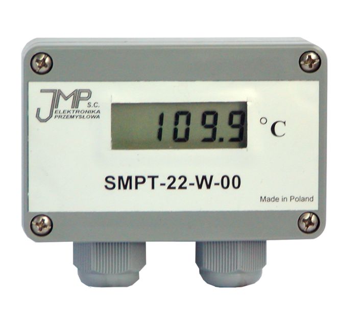 Naścienny mikroprocesorowy przetwornik temperatury